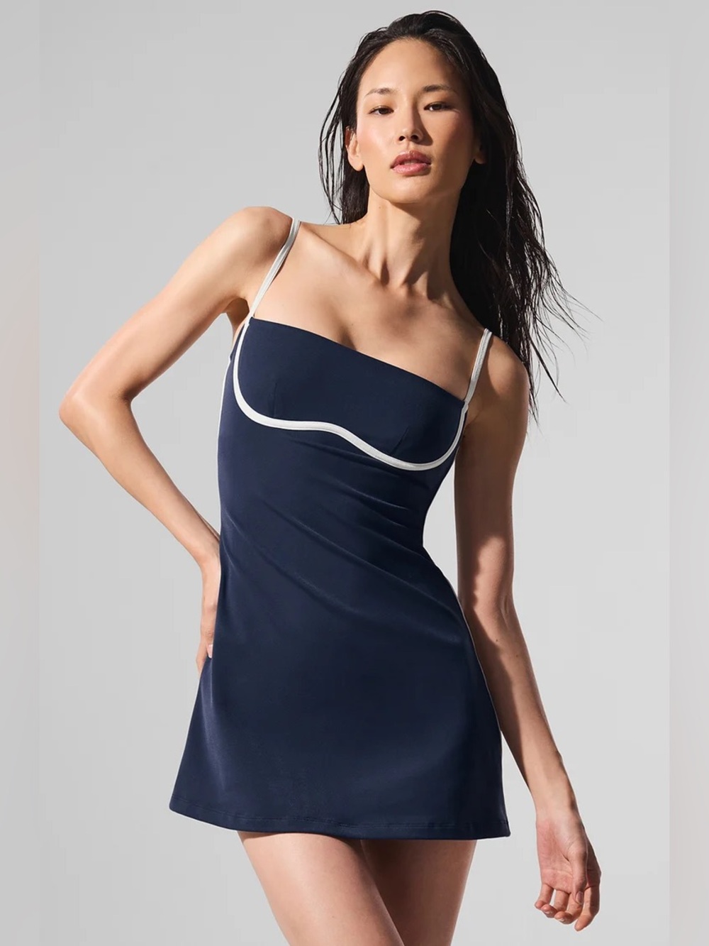 ALO Yoga Airbrush Streamlined Dress